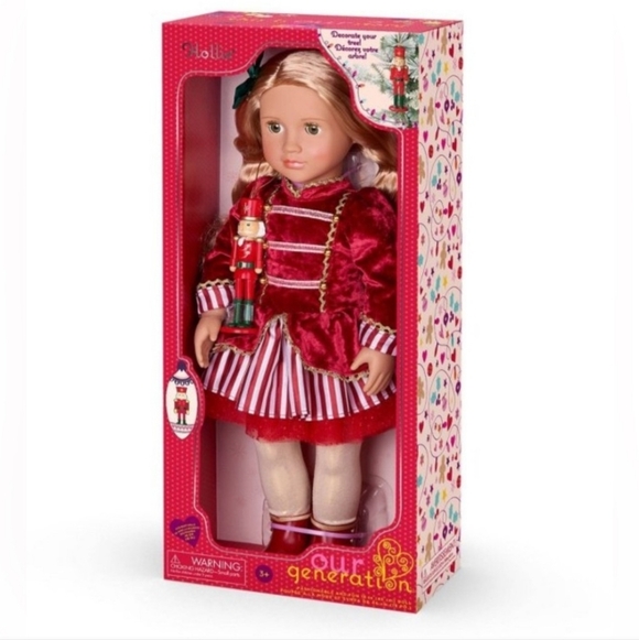 Our Generation Special Limited Edition Hollie Holiday Nutcracker Doll - Picture 3 of 3